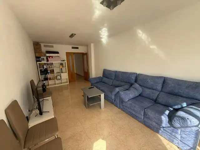 Sala de estar de Piso de alquiler en Murcia con Aire acondicionado, Terraza y Amueblado