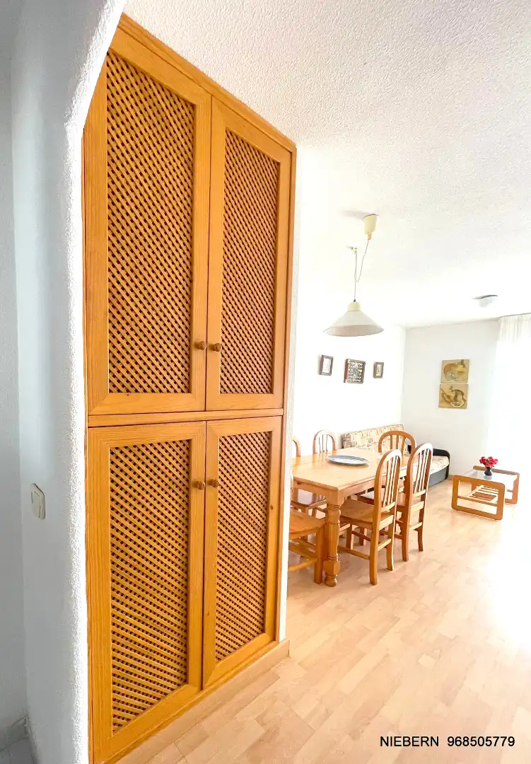 Esszimmer von Wohnung zum Verkauf in La Manga del Mar Menor mit Klimaanlage, Parkett und Terrasse