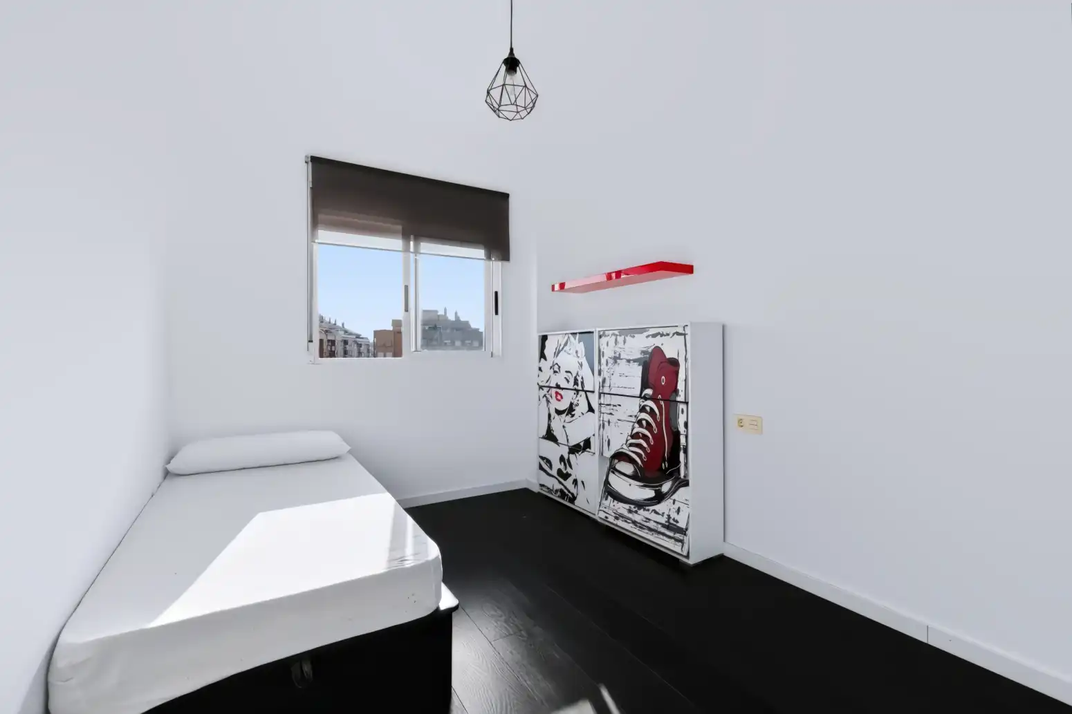 Bedroom of Flat for sale in Alaquàs  with Air Conditioner, Parquet flooring and Storage room