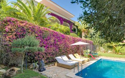 Garden of House or chalet for sale in Sant Pol de Mar  with Air Conditioner, Heating and Private garden