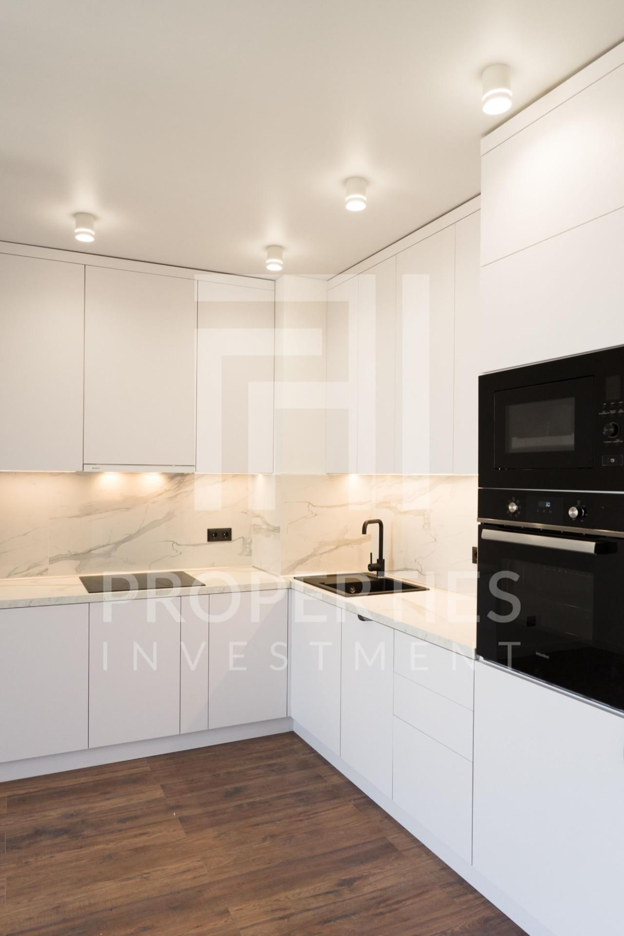 Kitchen of Flat for sale in  Barcelona Capital  with Heating, Parquet flooring and Terrace