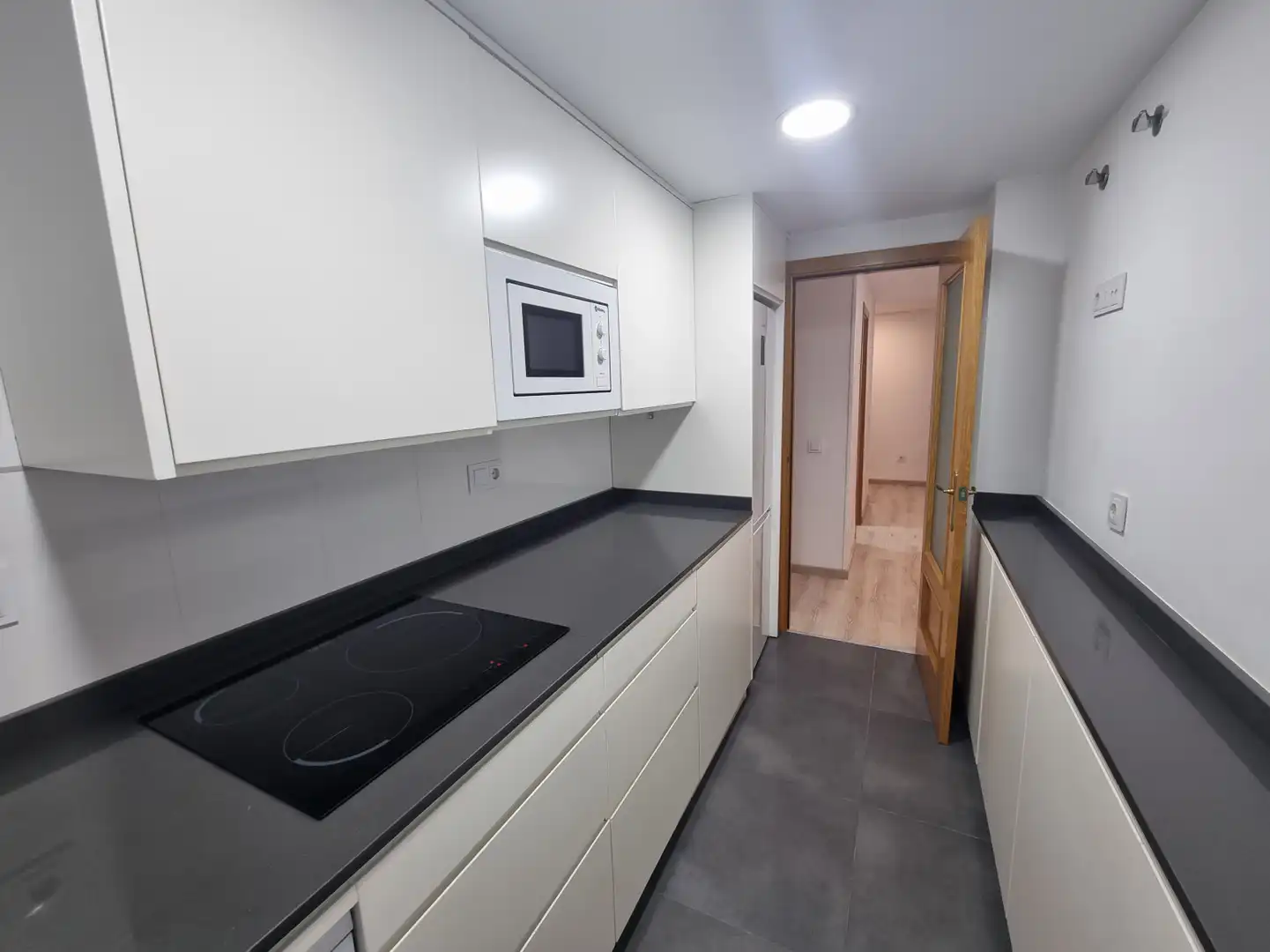 Kitchen of Flat for rent in Vila-real  with Furnished and Balcony