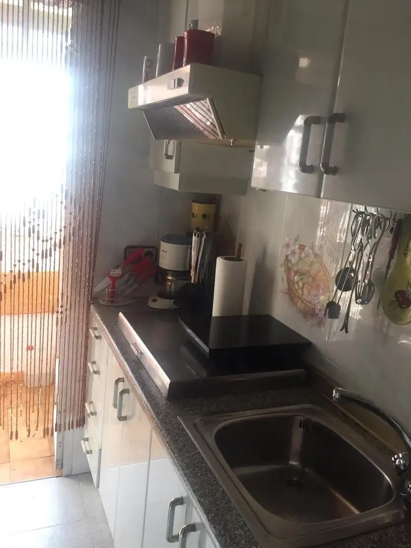 Kitchen of Flat for sale in Madrid  with Heating, Parquet flooring and Terrace