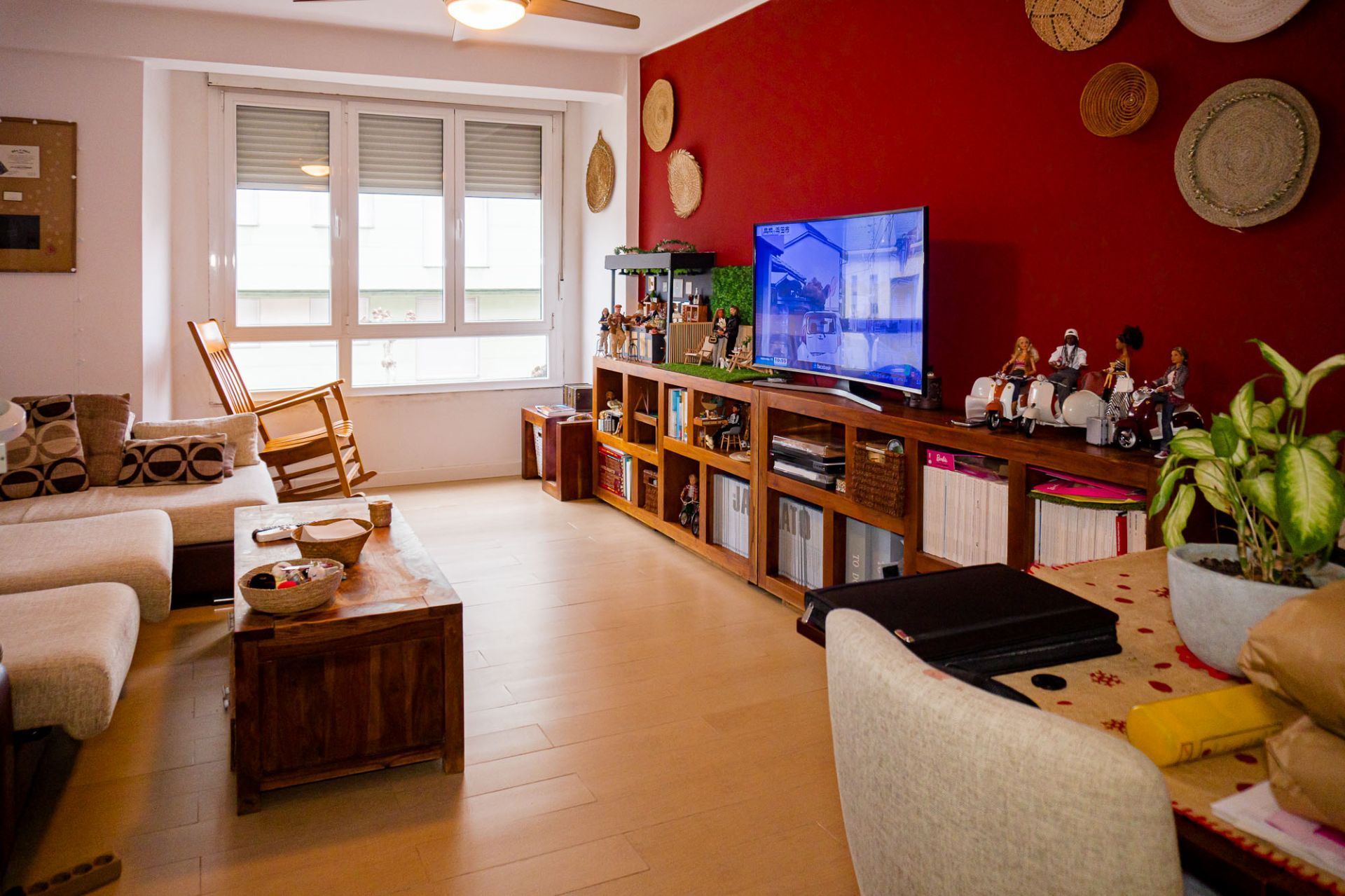 Sala d'estar de Pis en venda en Ponferrada amb Calefacció, Terrassa i Traster