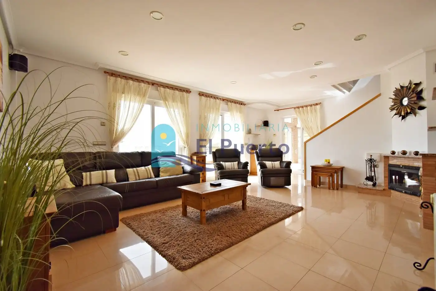 Living room of Houses for sale in Cartagena  with Air Conditioner, Private garden and Terrace