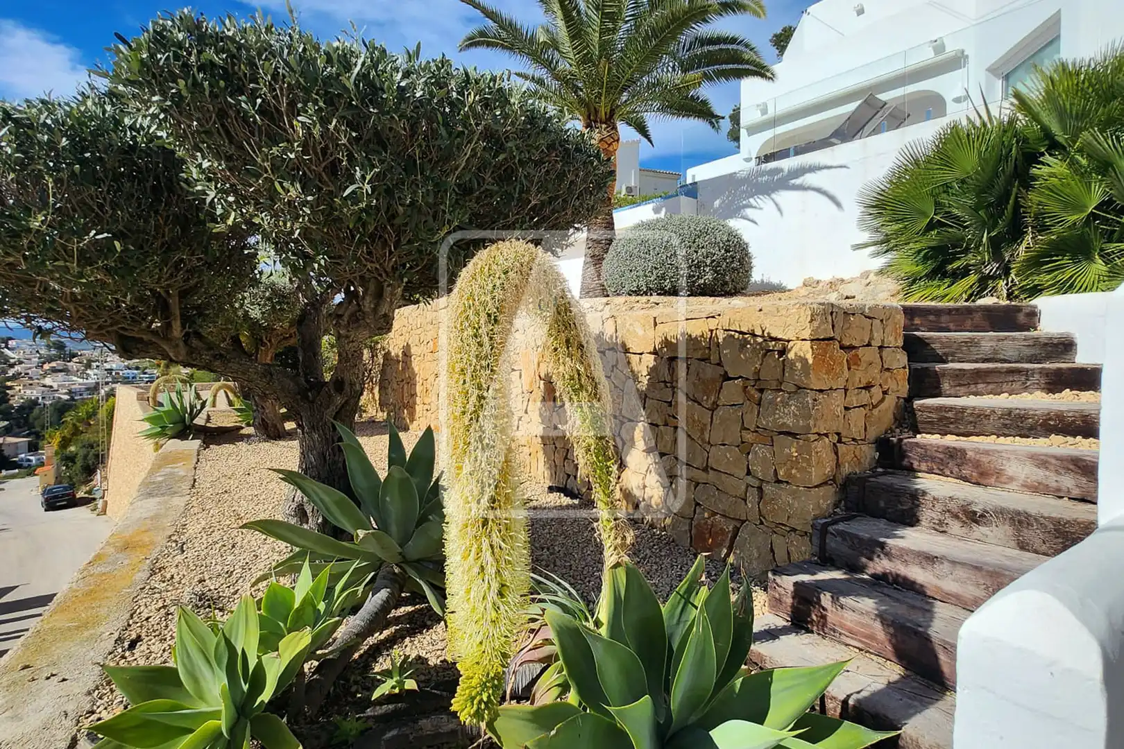 Garden of Houses for sale in Moraira  with Air Conditioner, Heating and Private garden