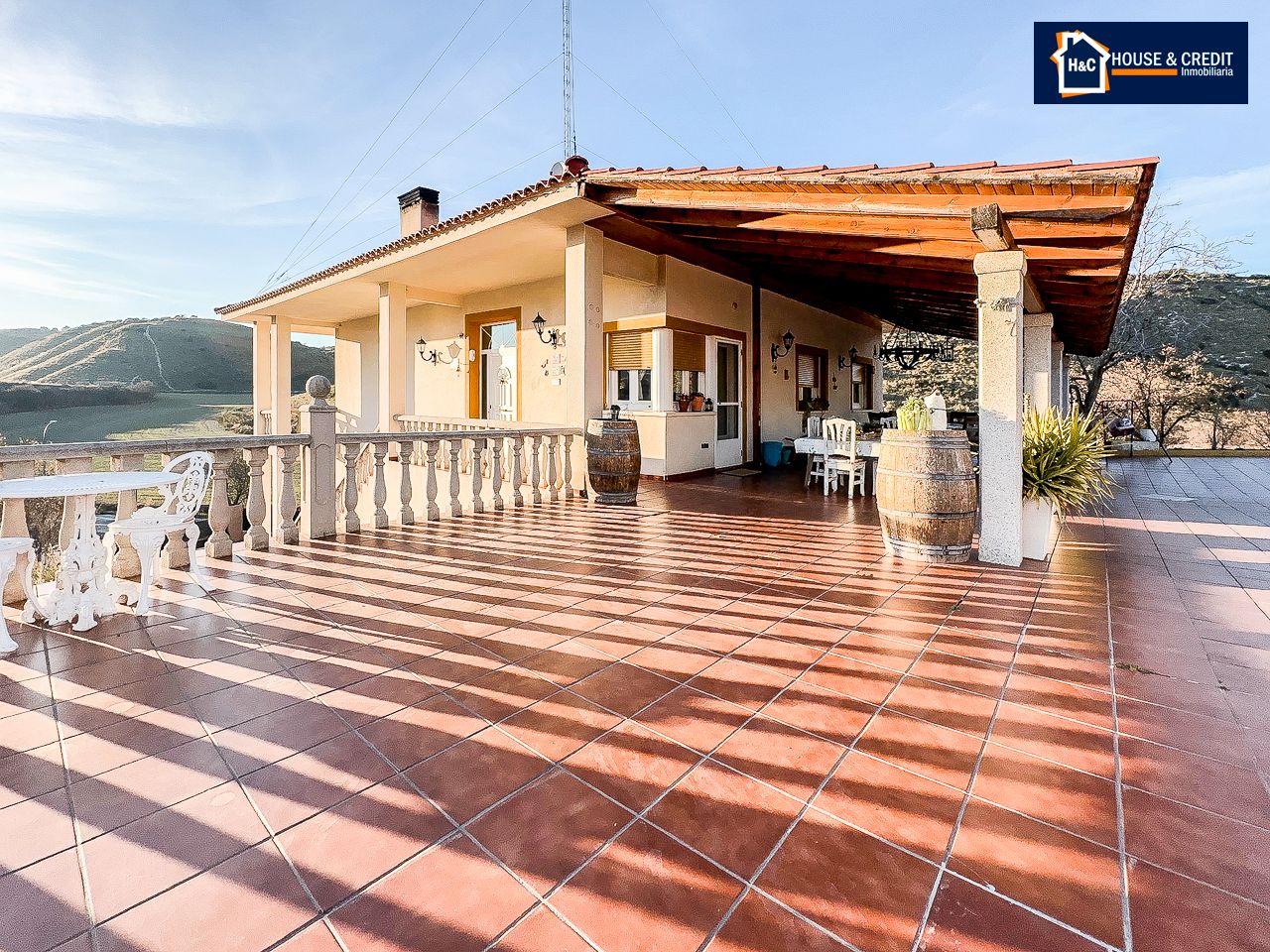 Terrassa de Casa o xalet en venda en Villalbilla amb Aire condicionat, Calefacció i Jardí privat