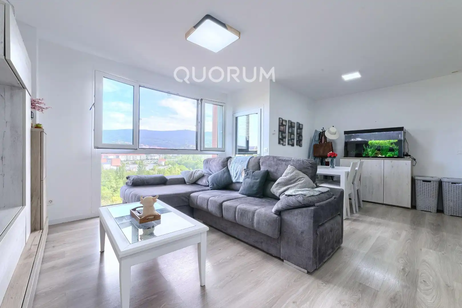 Sala de estar de Piso en venta en Basauri  con Calefacción y Amueblado