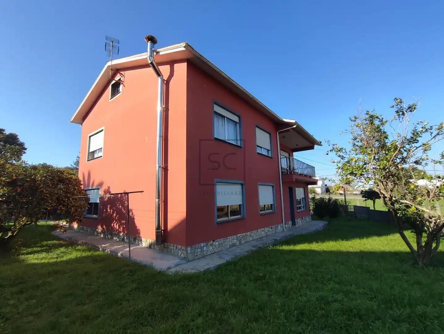 Vista exterior de Casa o xalet en venda en Ares amb Parquet, Traster i Balcó