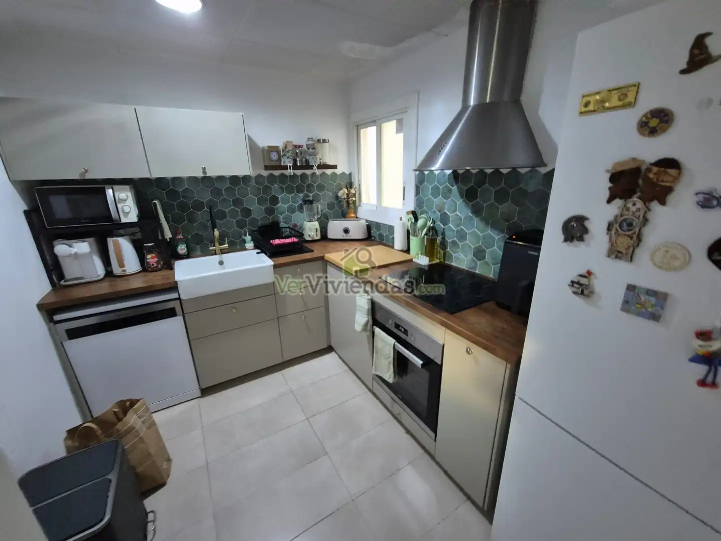 Cocina de Piso en venta en Sant Pere de Ribes con Aire acondicionado, Horno y Balcón
