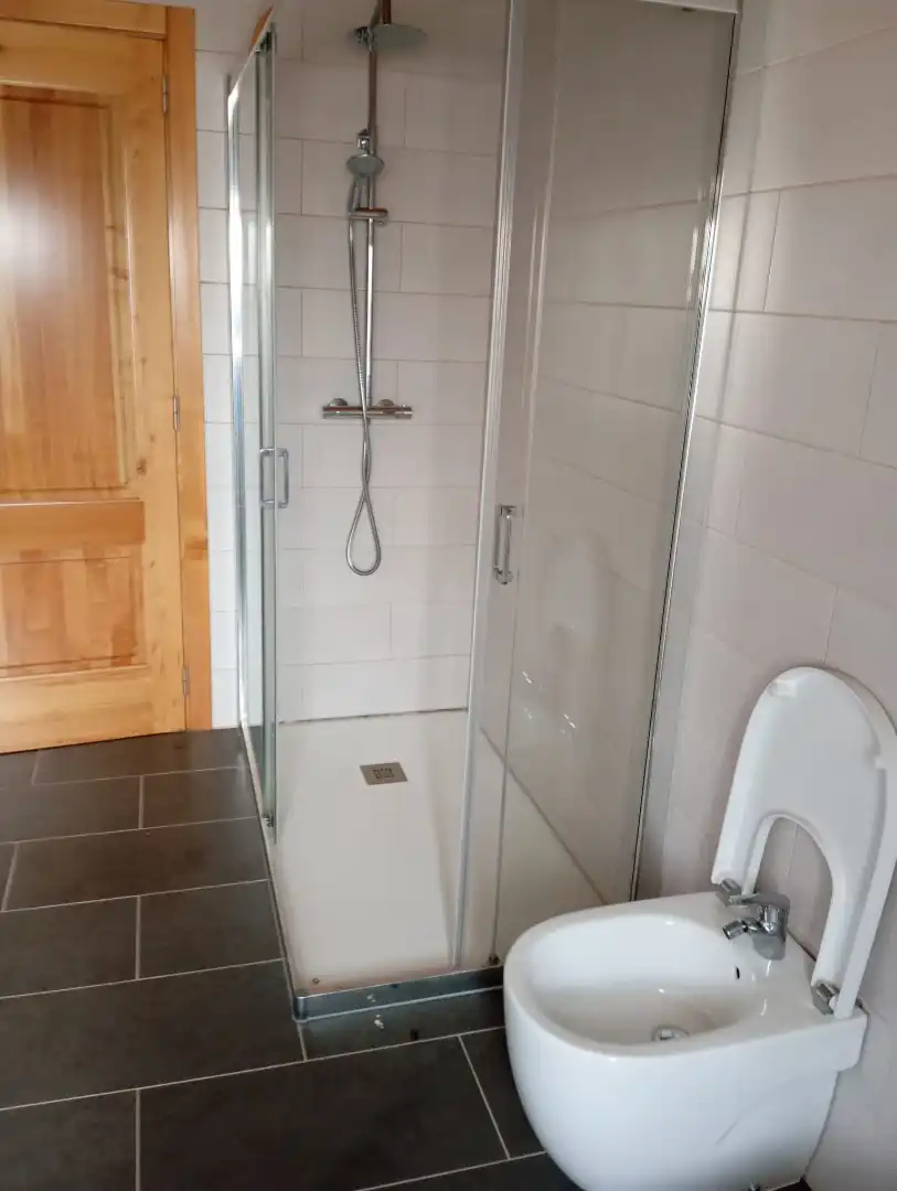 Baño de Casa o chalet en venta en A Laracha   con Amueblado