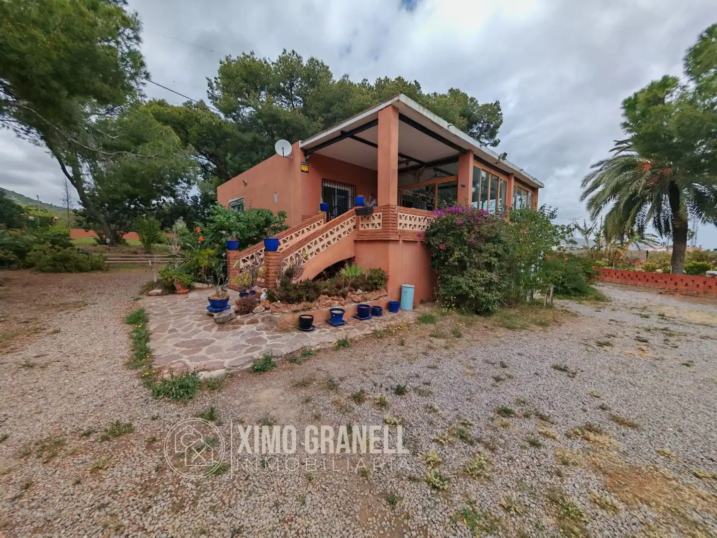 Außenansicht von Country house zum Verkauf in Sagunto / Sagunt mit Klimaanlage, Heizung und Privatgarten