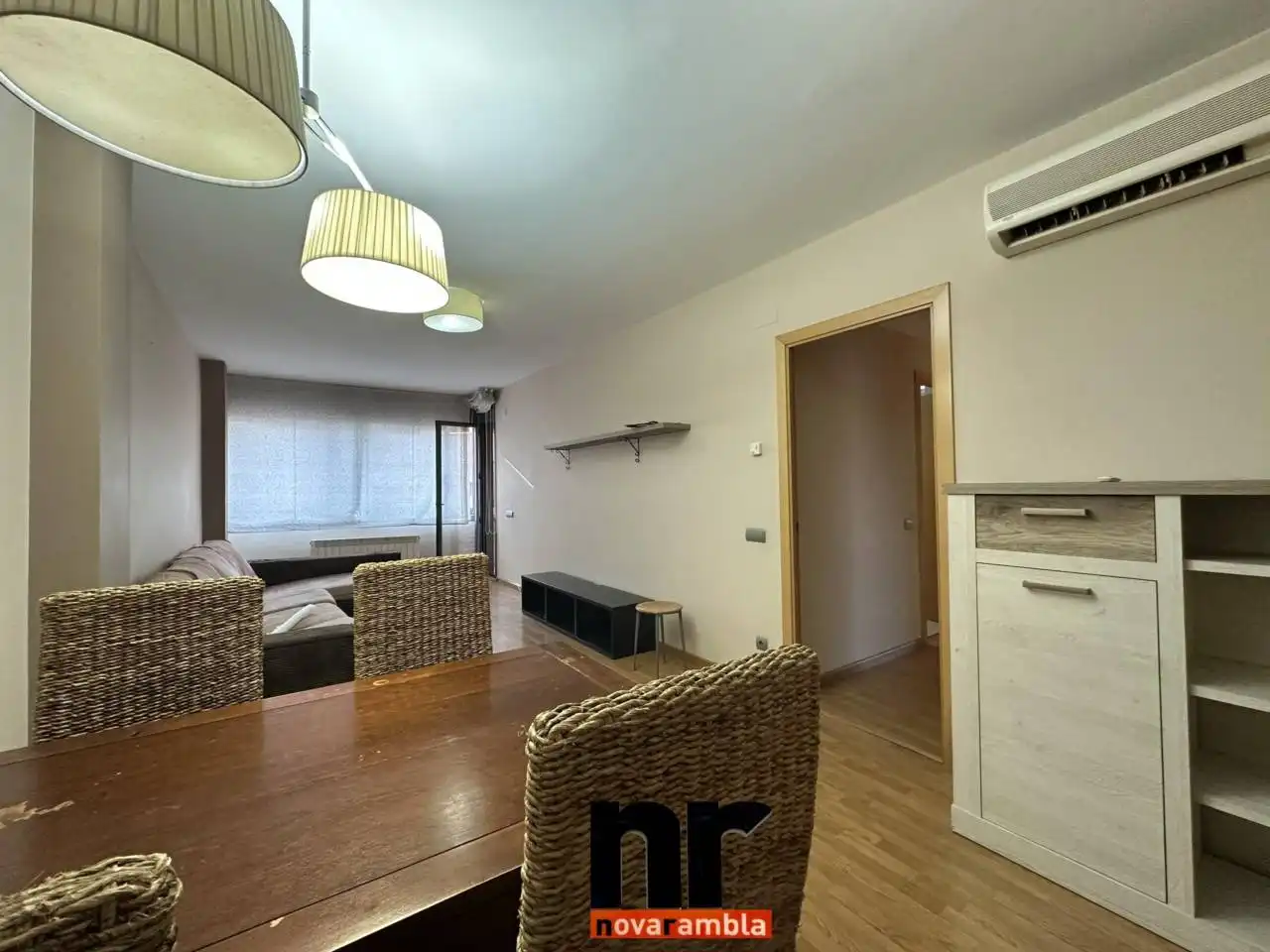 Living room of Flat for rent in Ripollet  with Heating, Parquet flooring and Storage room