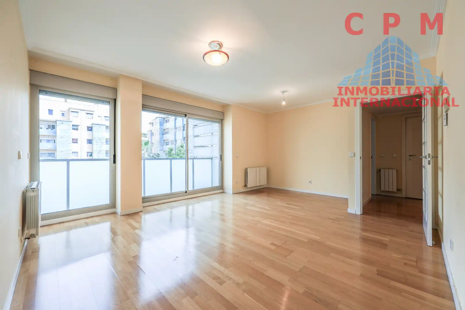 Wohnzimmer von Wohnung zur Miete in  Madrid Capital mit Klimaanlage, Heizung und Parkett