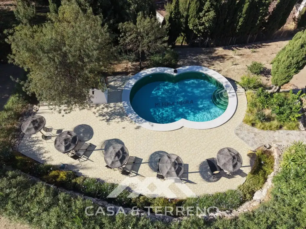 Swimming pool of Houses for sale in Colmenar, Málaga
