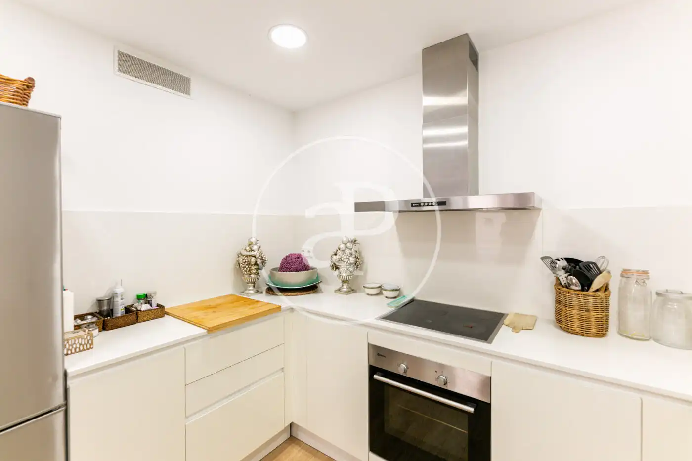 Küche von Wohnung zur Miete in  Palma de Mallorca mit Klimaanlage, Terrasse und Möbliert