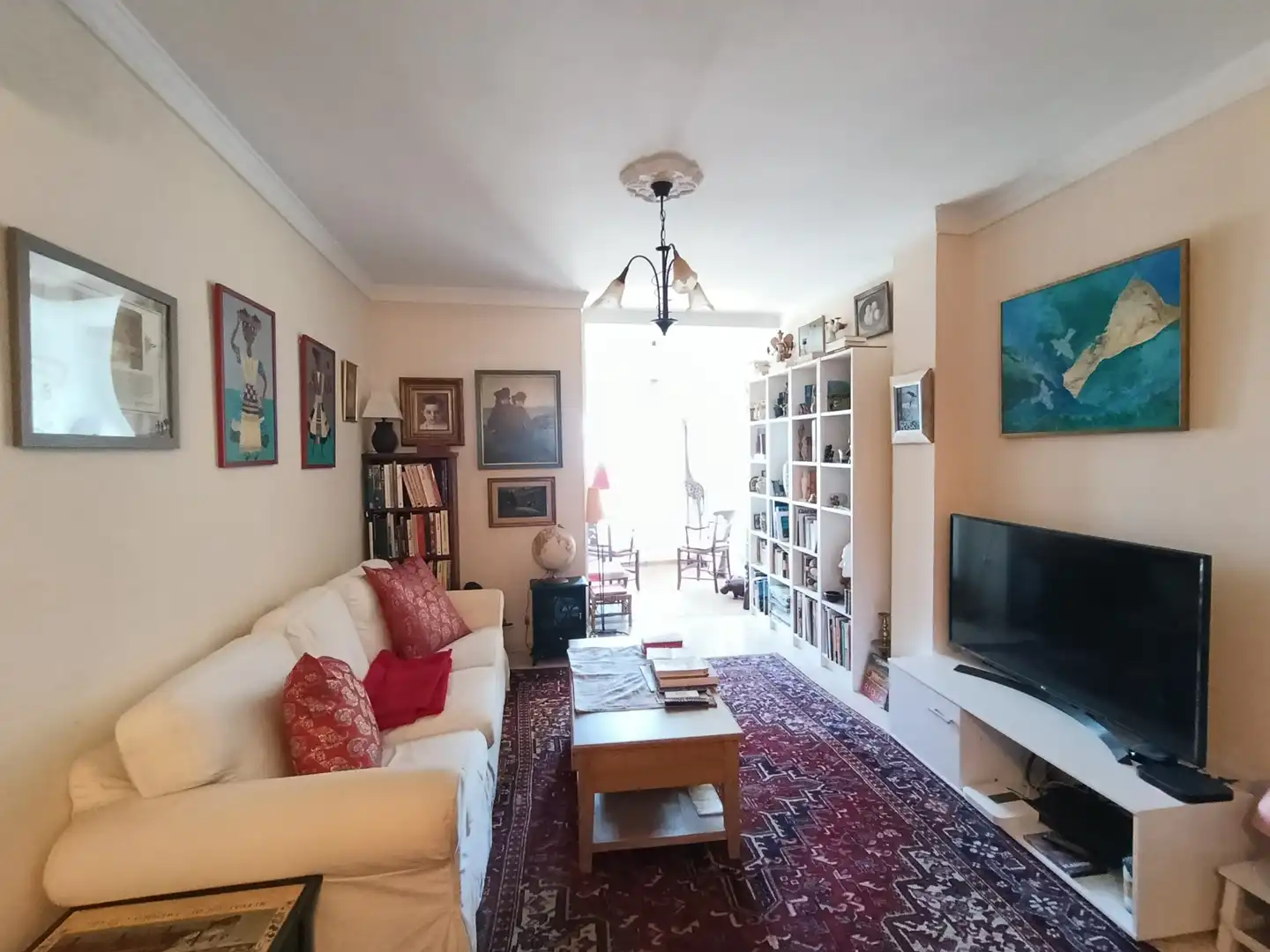 Sala d'estar de Pis en venda en El Puerto de Santa María amb Aire condicionat i Balcó