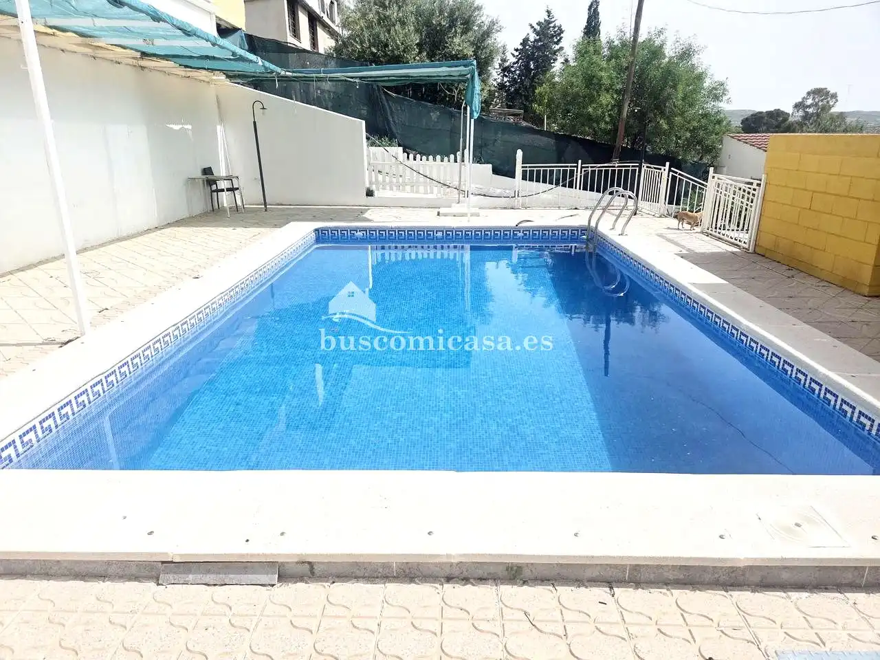 Piscina de Casa o xalet en venda en Jaén amb Aire condicionat, Calefacció i Jardí privat