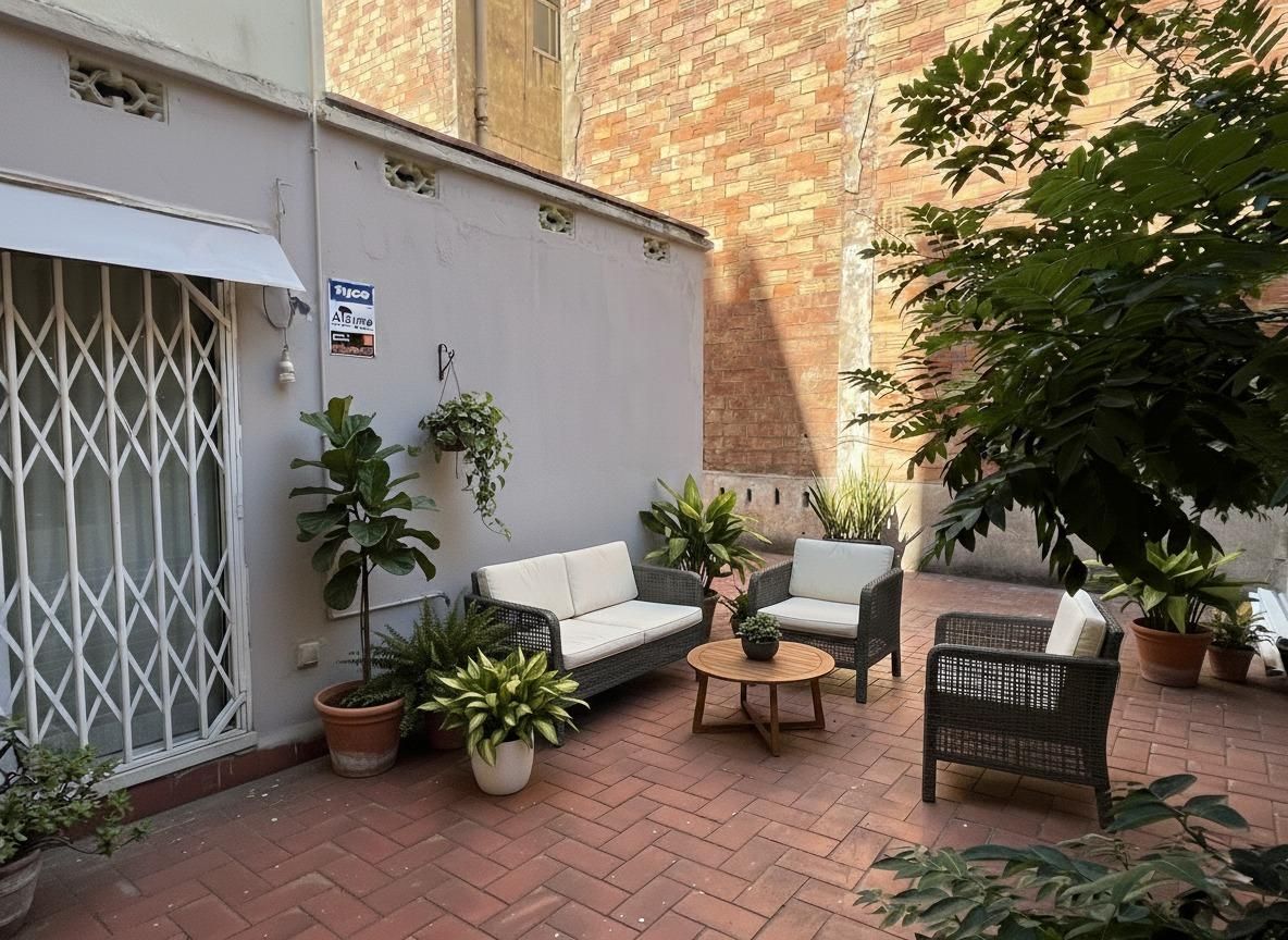 Terrace of House or chalet for sale in  Barcelona Capital  with Air Conditioner and Terrace