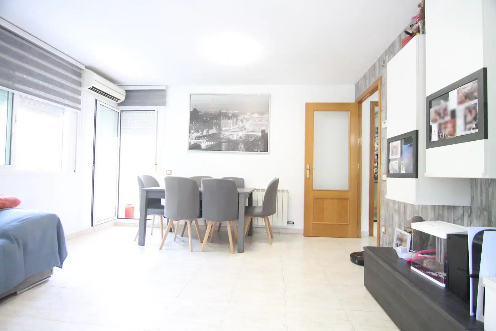 Esszimmer von Wohnung zum Verkauf in Olesa de Montserrat mit Klimaanlage, Heizung und Ofen