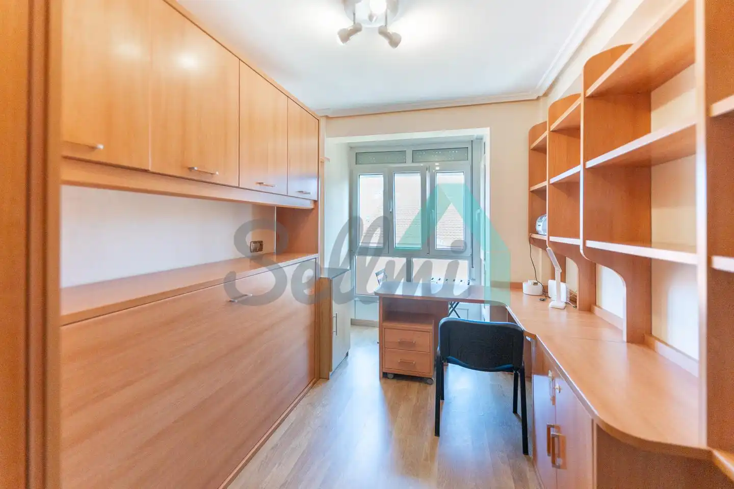 Bedroom of Flat for rent in Gijón   with Heating, Furnished and Internet