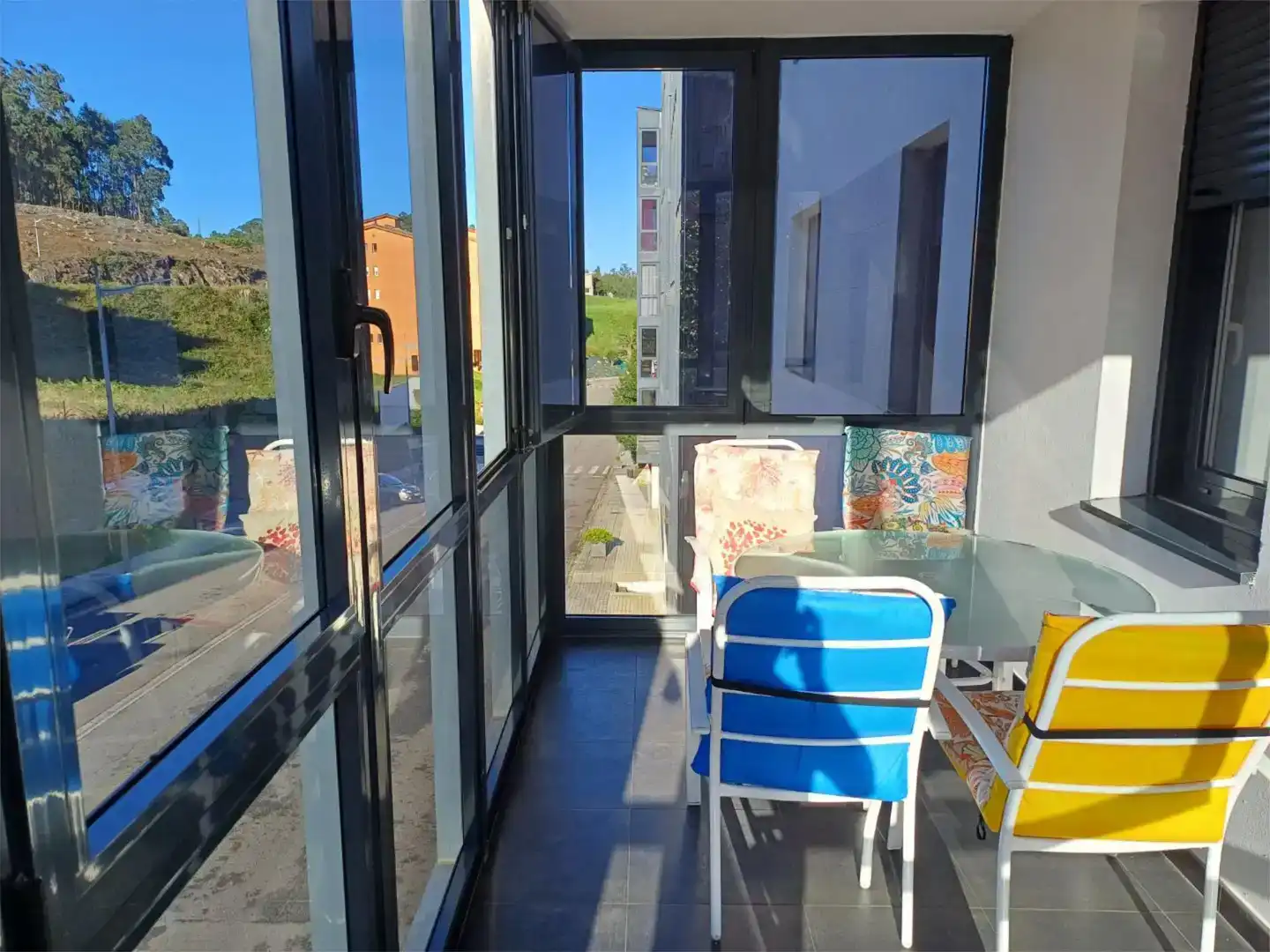 Balcony of Flat for rent in Xove, Lugo