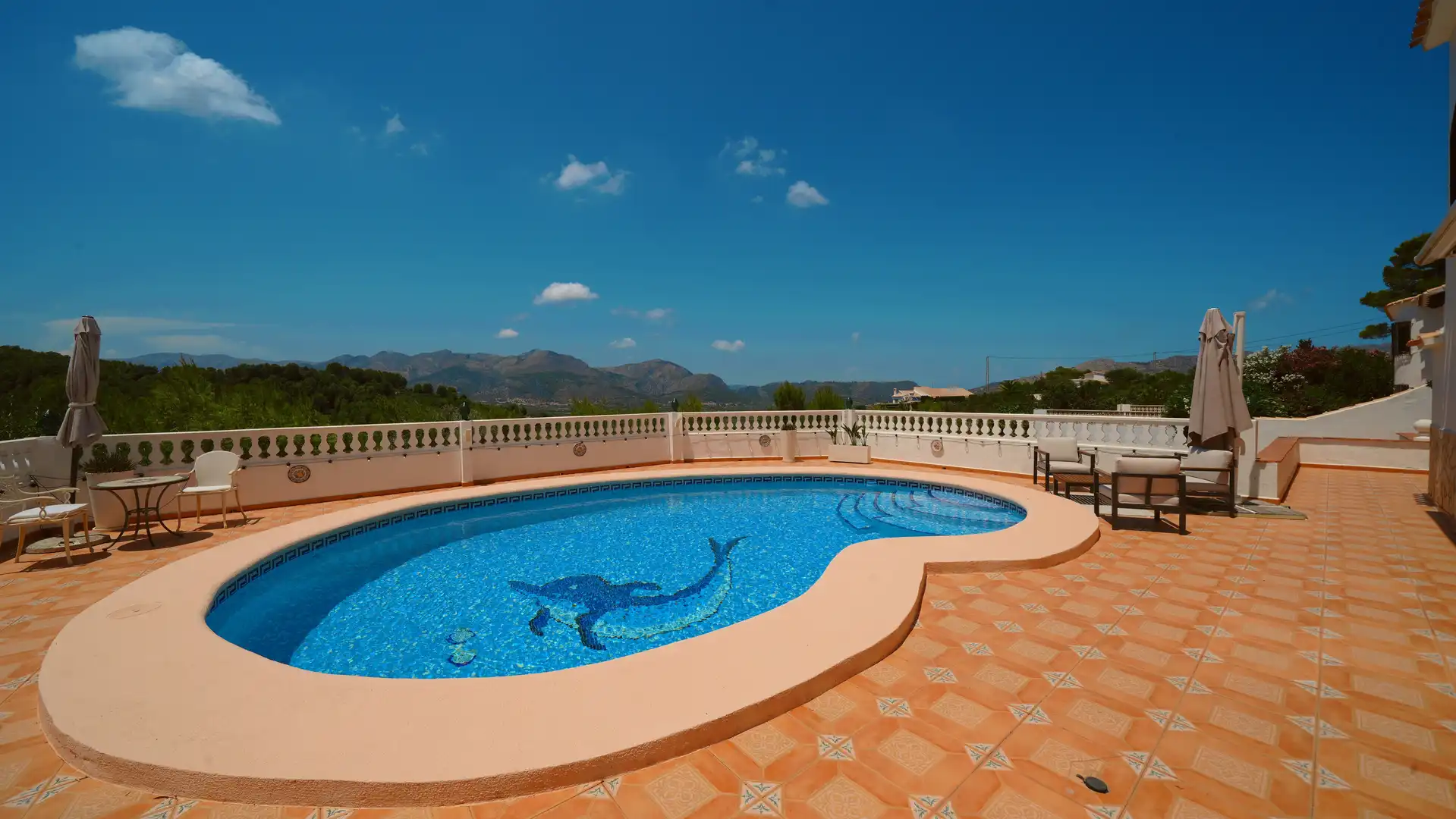 Swimming pool of Country homes for sale in Benidoleig, Alicante