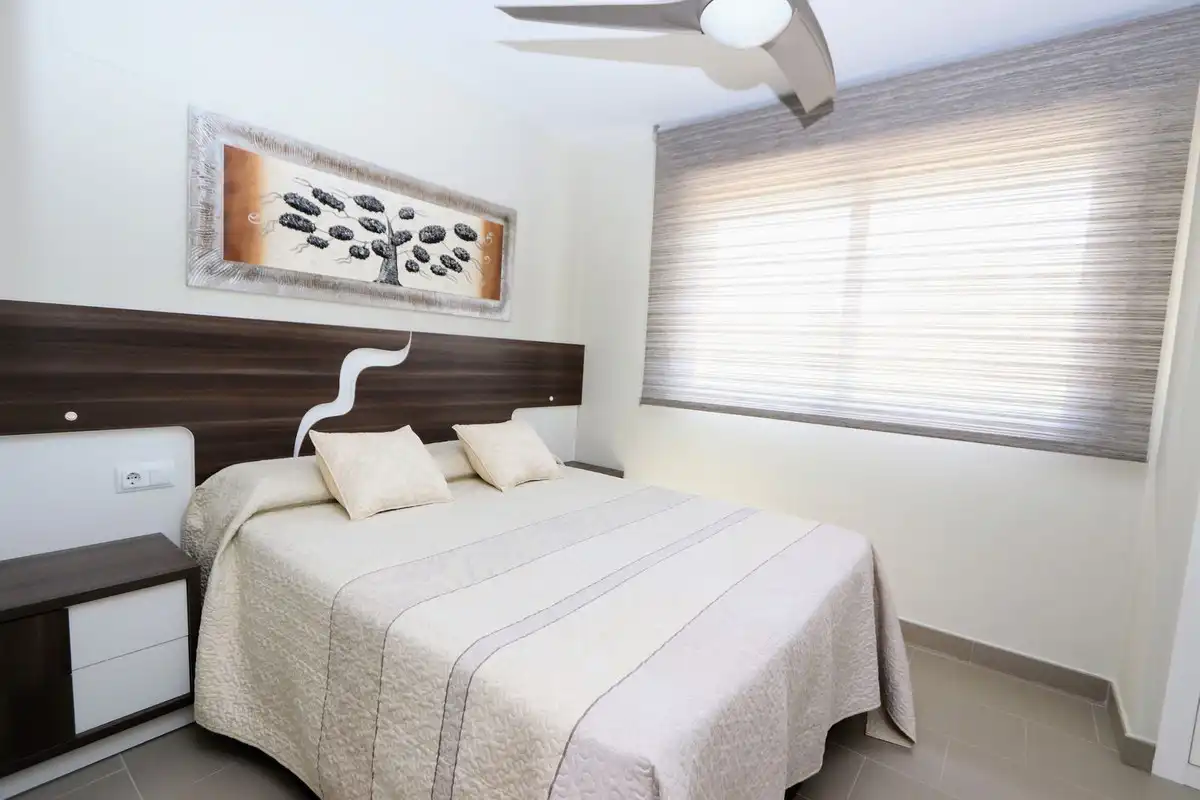 Bedroom of Apartments for sale in San Javier  with Air Conditioner and Community pool