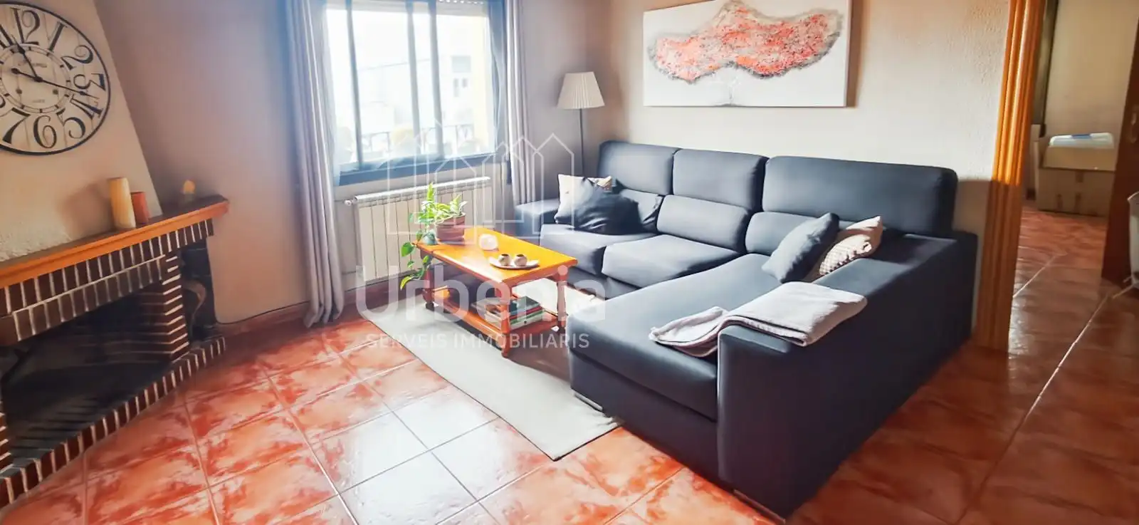 Wohnzimmer von Wohnung zum Verkauf in Mataró mit Klimaanlage, Heizung und Terrasse