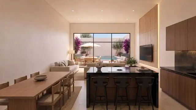 Sala d'estar de Casa o xalet en venda en Barcelona amb Aire condicionat, Calefacció i Jardí privat