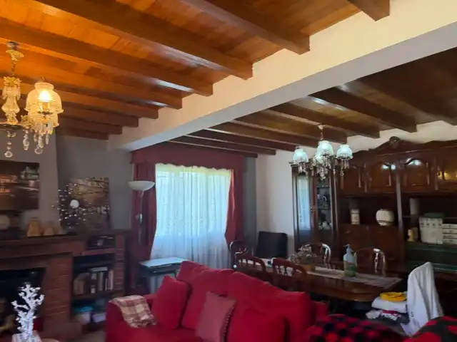 Wohnzimmer von Country house zum Verkauf in Trabada mit Heizung, Privatgarten und Terrasse
