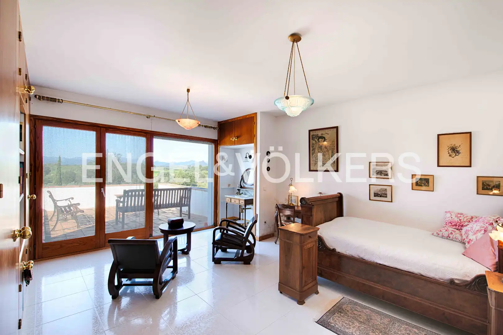Bedroom of Houses for sale in Llers  with Heating, Private garden and Terrace