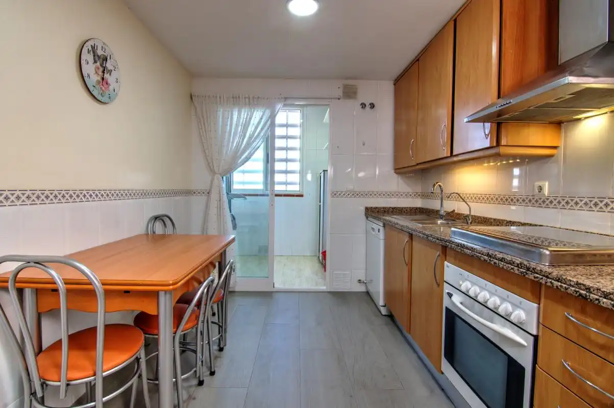 Kitchen of Flat for sale in San Vicente del Raspeig / Sant Vicent del Raspeig  with Air Conditioner, Heating and Private garden
