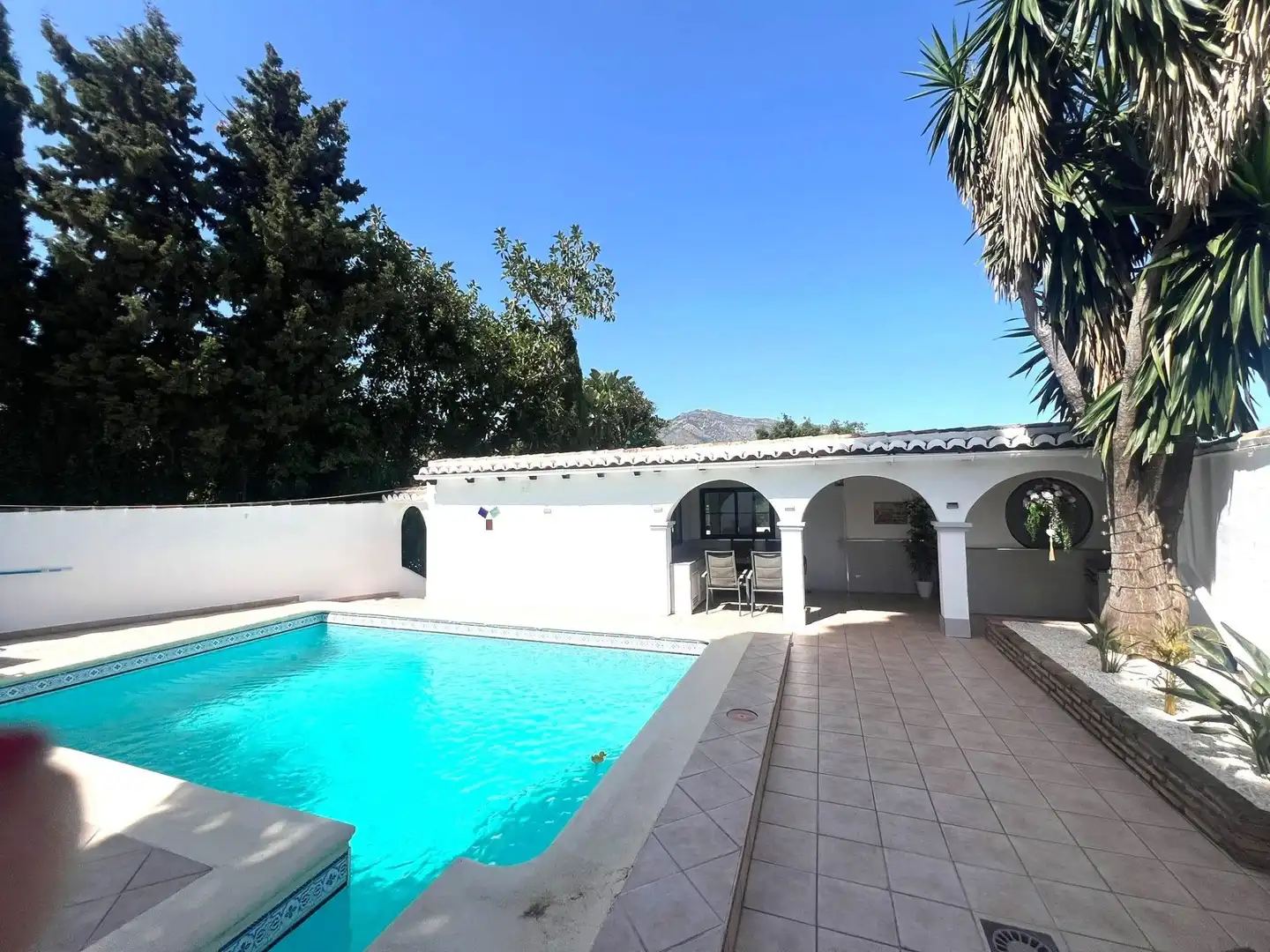 Swimming pool of Houses for sale in Mijas  with Air Conditioner, Terrace and Swimming Pool