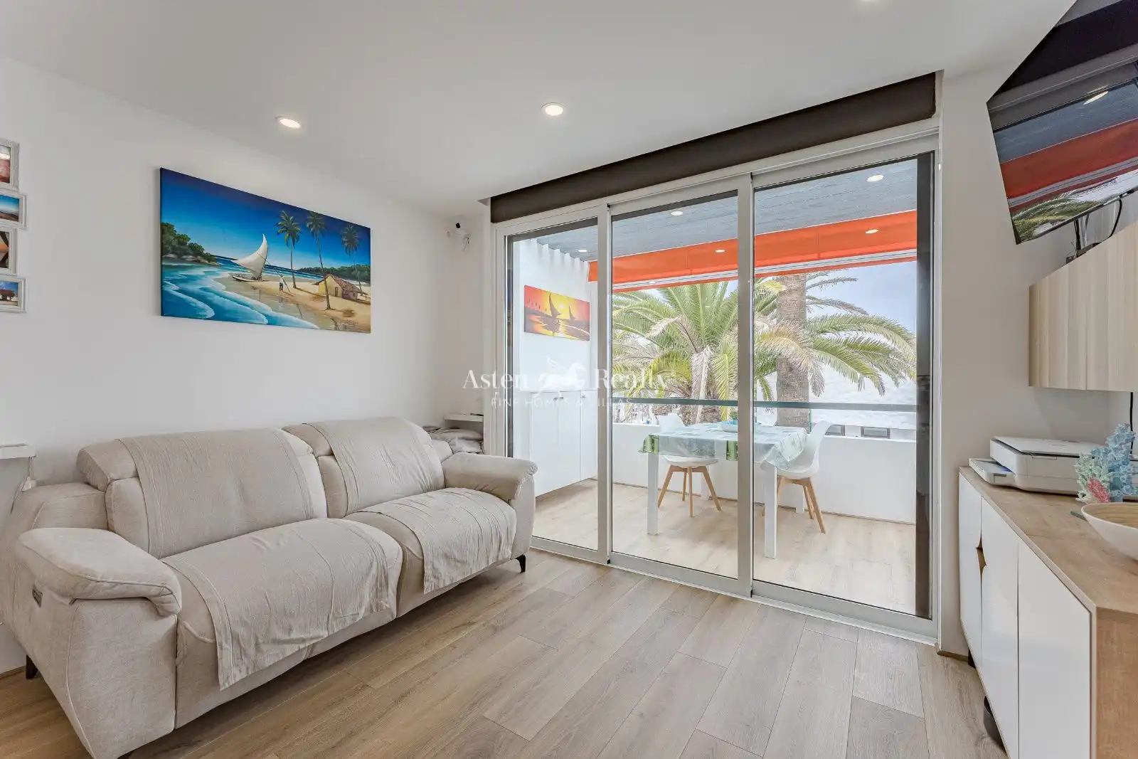 Living room of Attic for sale in Adeje  with Air Conditioner, Terrace and Swimming Pool