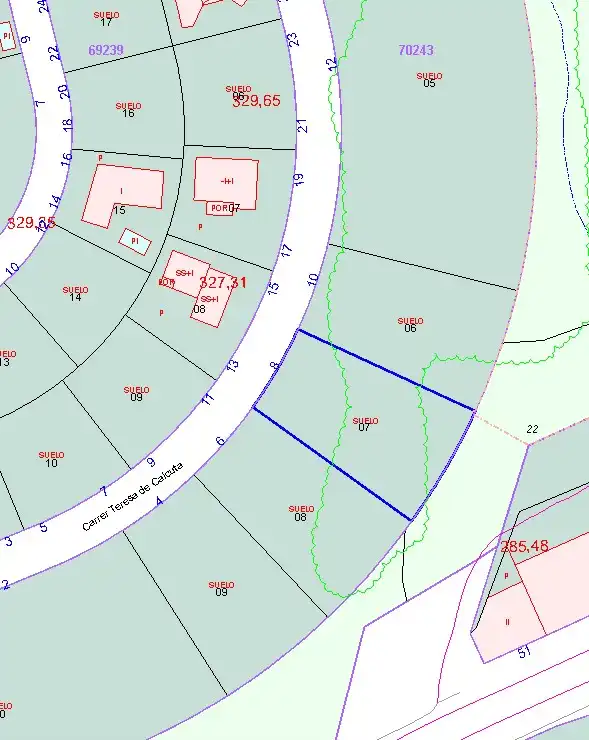Terreny residencial en venda a Carrer de Teresa de Calcuta