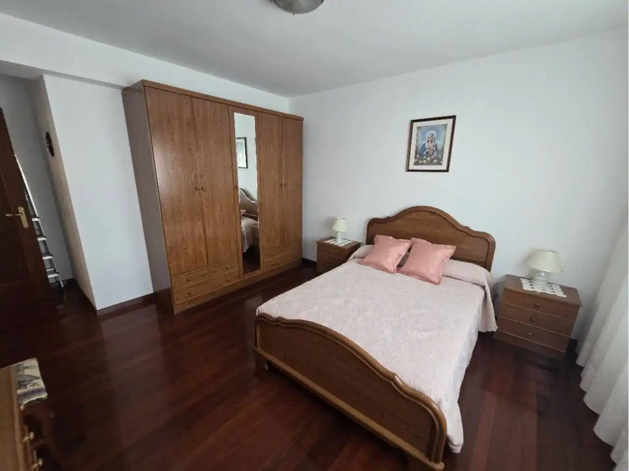 Schlafzimmer von Wohnung zum Verkauf in Baleira mit Heizung, Terrasse und Möbliert