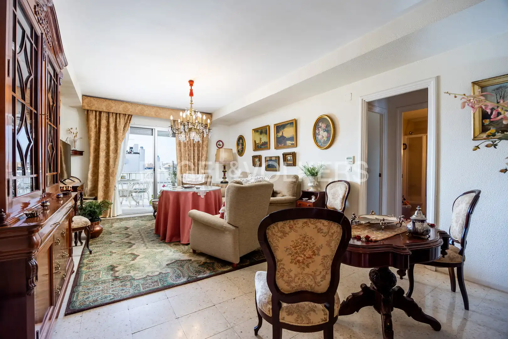 Comedor de Apartamento en venta en Sanlúcar de Barrameda con Calefacción, Terraza y Balcón