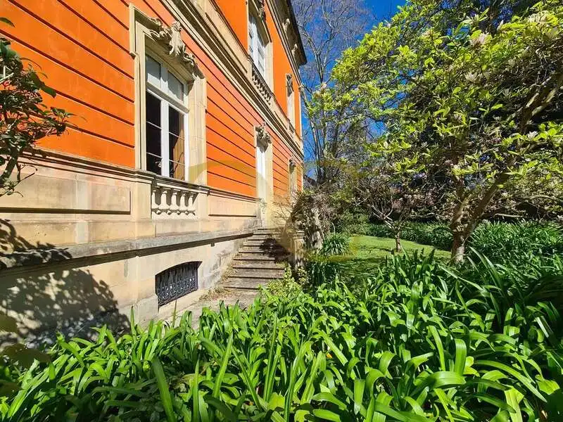 Vista exterior de Casa o xalet en venda en Gijón  amb Calefacció, Jardí privat i Terrassa