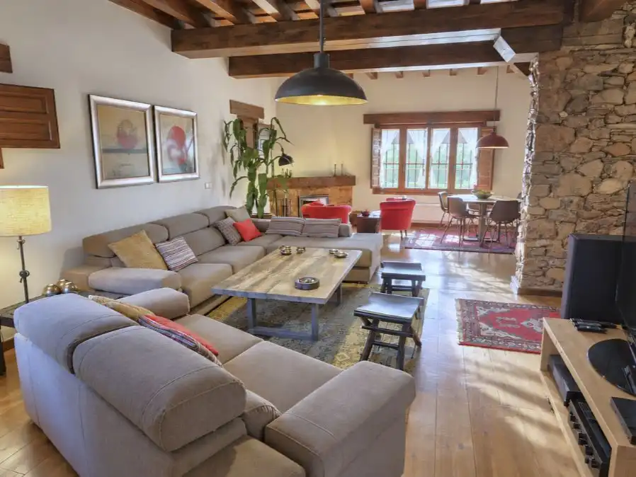 Sala d'estar de Casa o xalet en venda en Riaza, Segovia