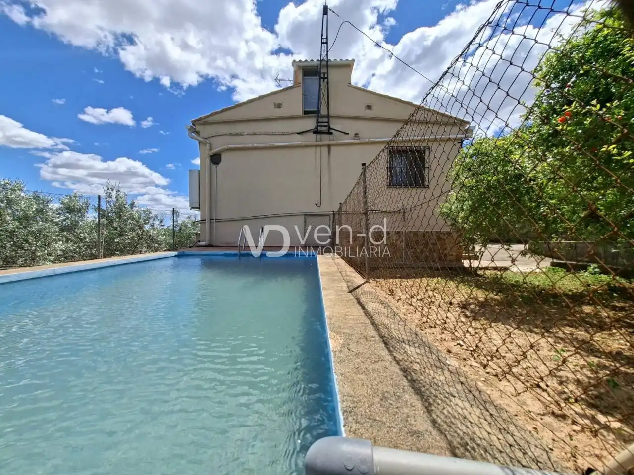 Vista exterior de Casa o chalet en venta en Enguera con Aire acondicionado, Calefacción y Jardín privado