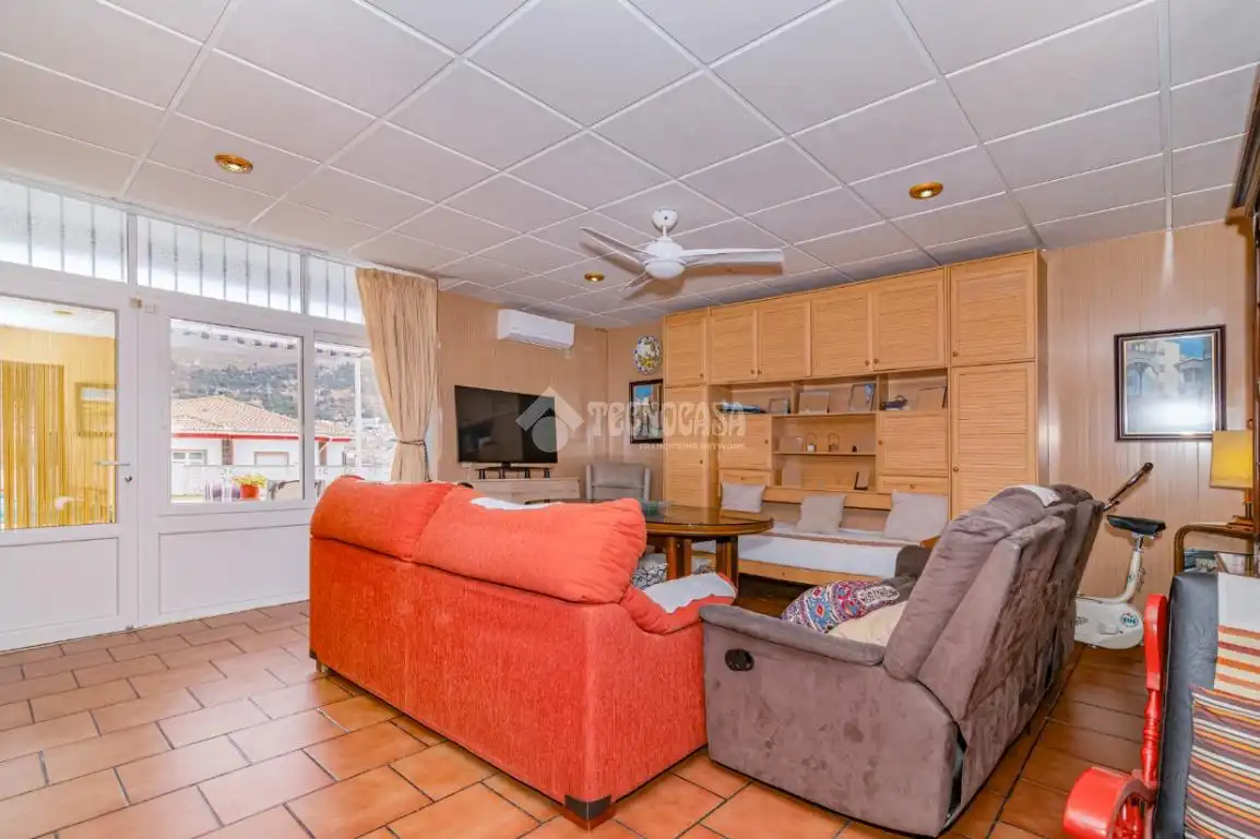 Living room of Houses for sale in Loja  with Air Conditioner, Terrace and Balcony