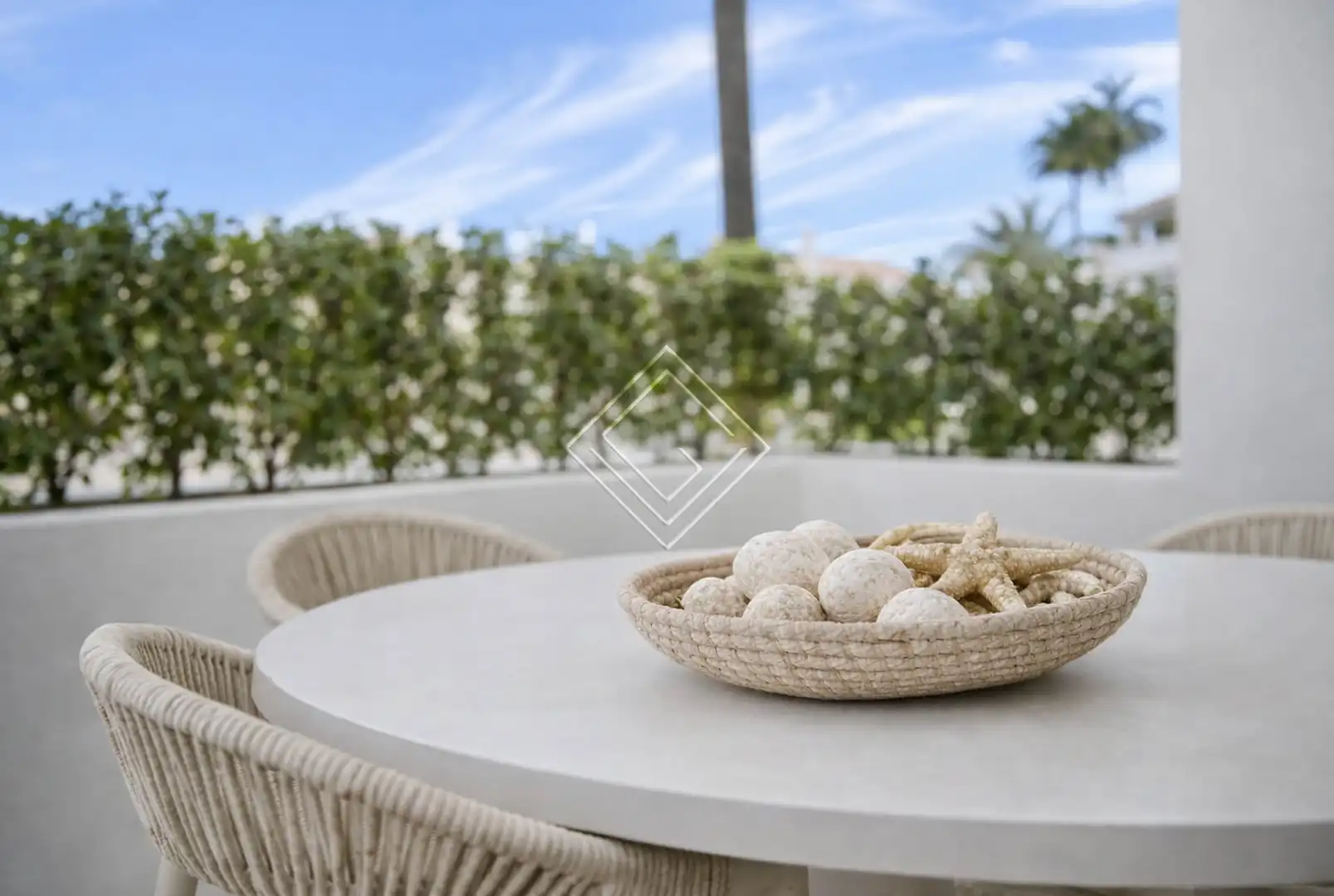 Terrasse von Wohnung zum Verkauf in Marbella mit Klimaanlage, Heizung und Terrasse