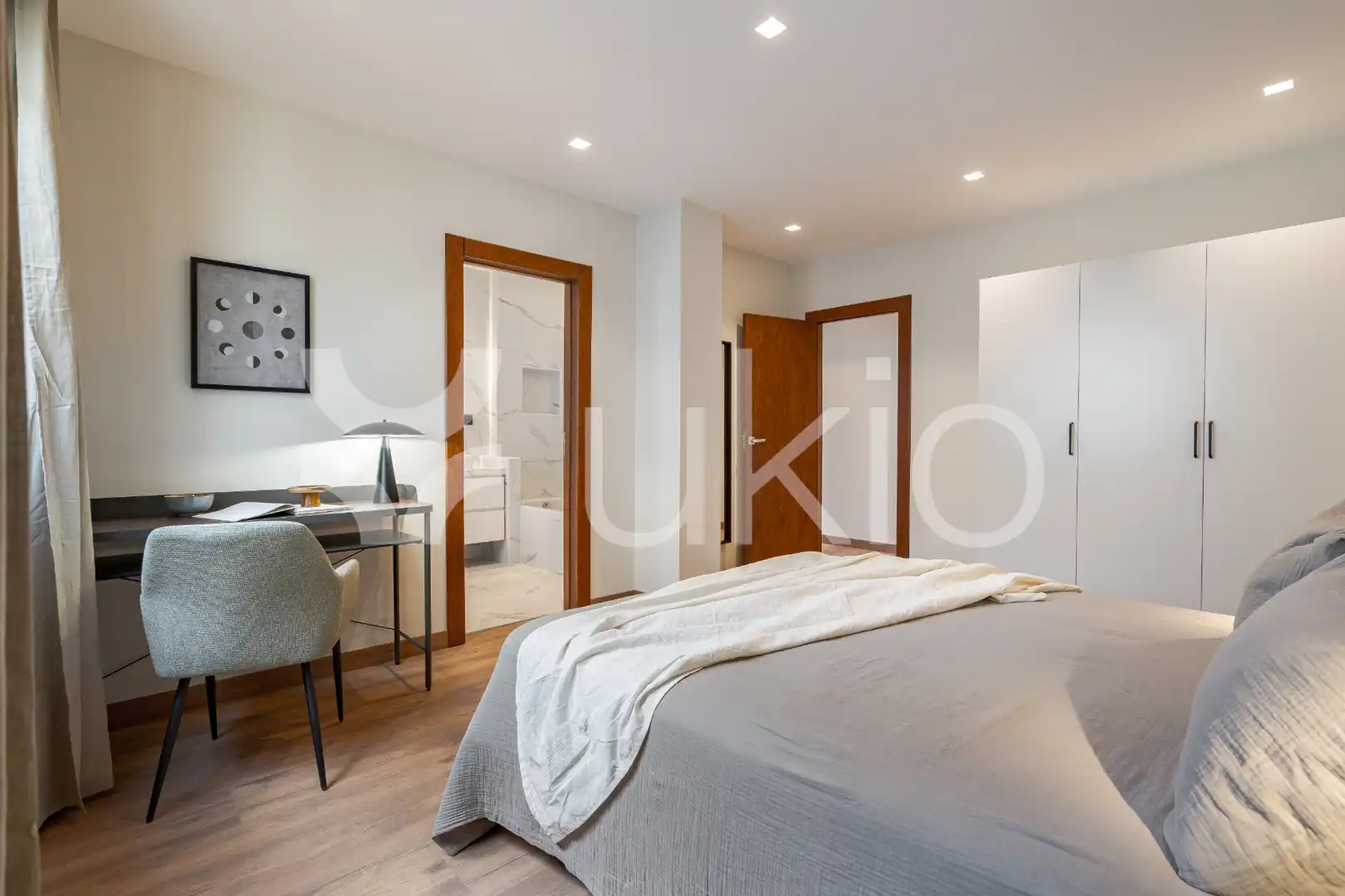 Habitación de Apartamento de alquiler en Madrid con Aire acondicionado, Calefacción y Terraza