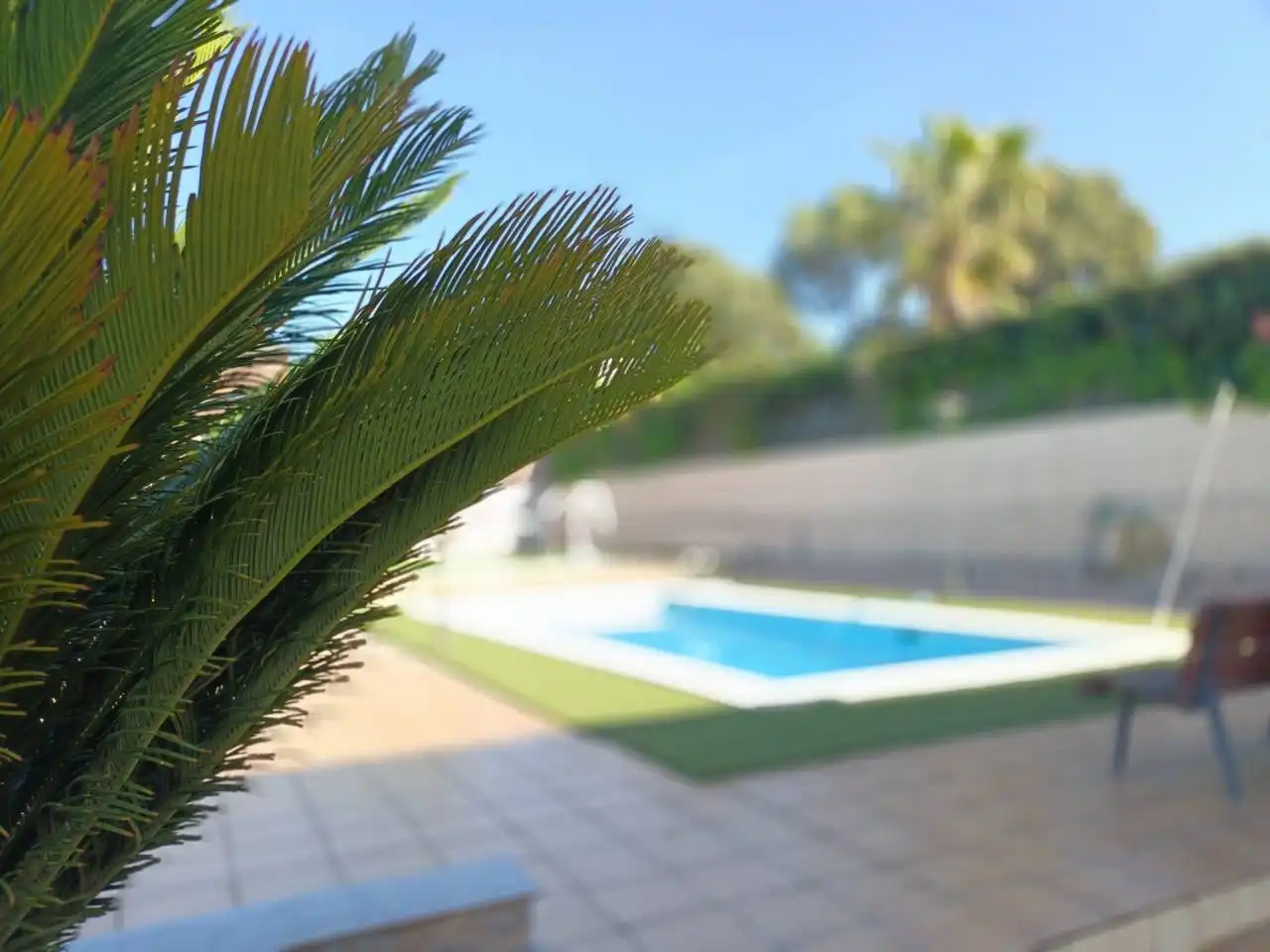 Piscina de Casa o xalet en venda en Lliçà d'Amunt amb Aire condicionat, Calefacció i Jardí privat