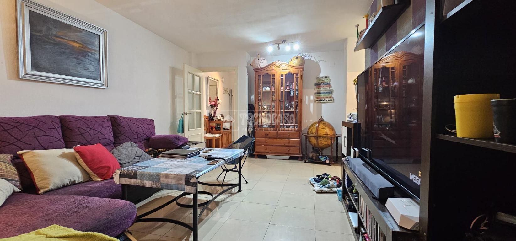 Sala d'estar de Pis en venda en  Sevilla Capital amb Terrassa