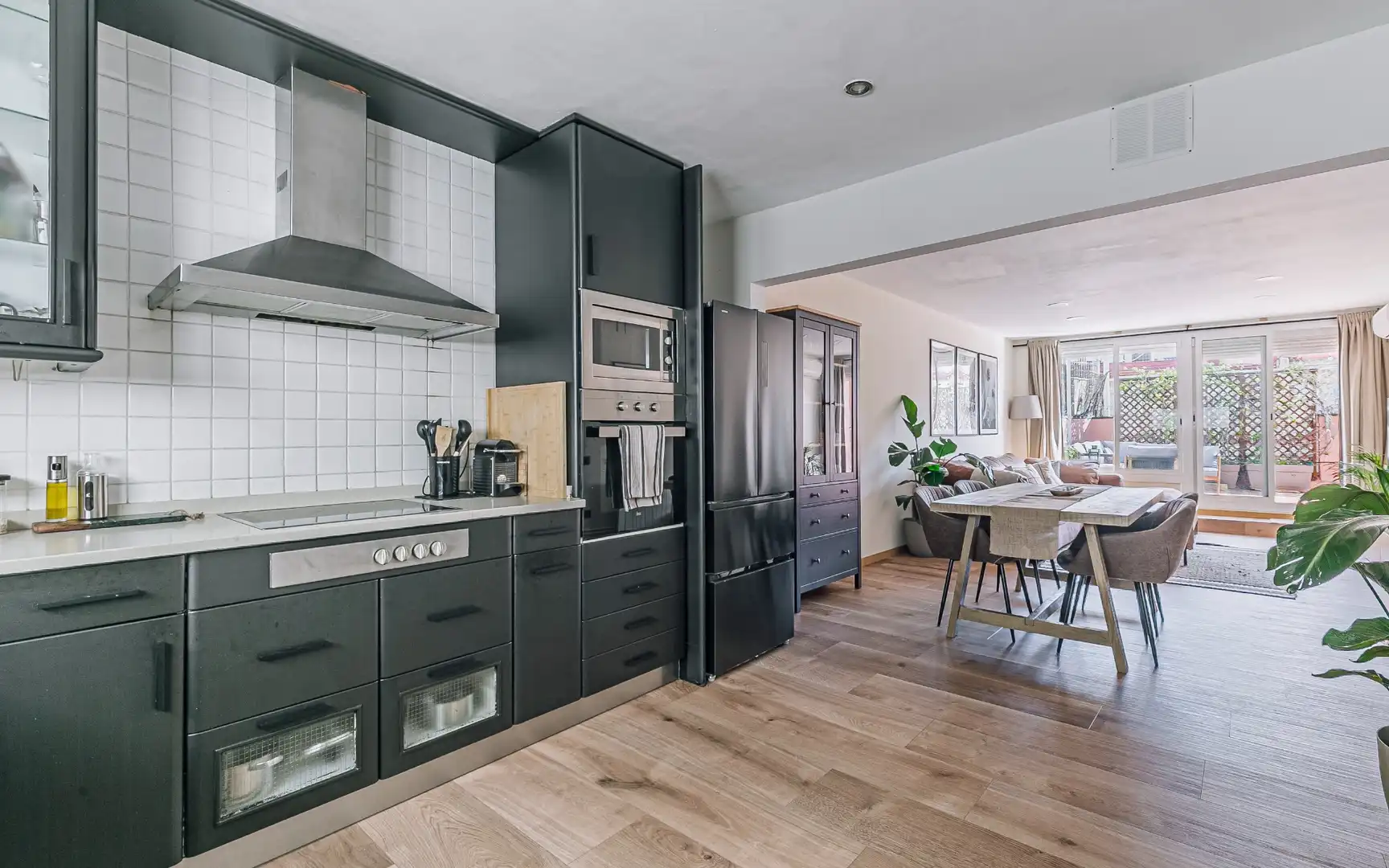 Cocina de Ático en venta en Badalona con Aire acondicionado, Calefacción y Terraza