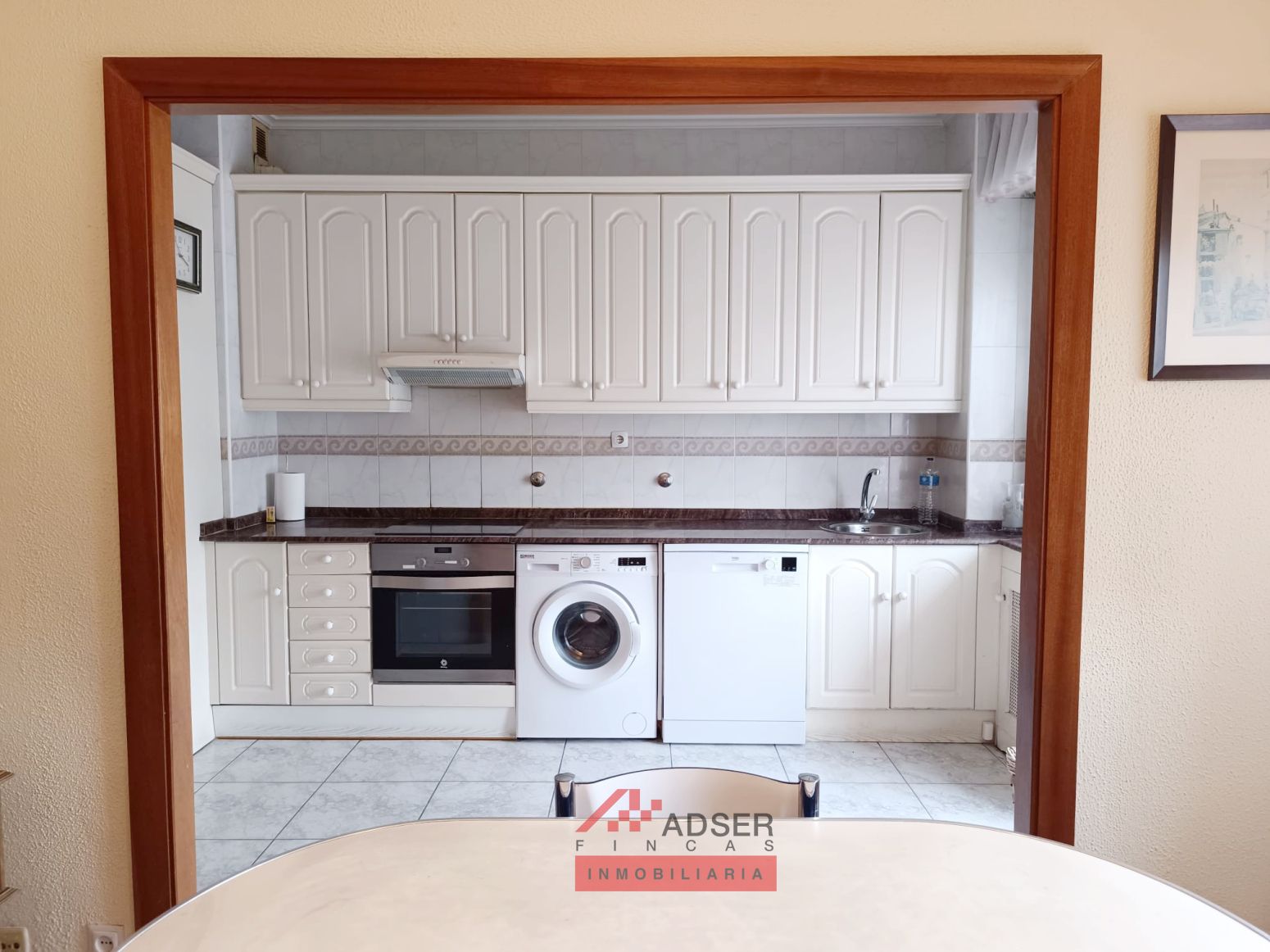 Kitchen of Flat for sale in  Logroño  with Heating, Parquet flooring and Balcony