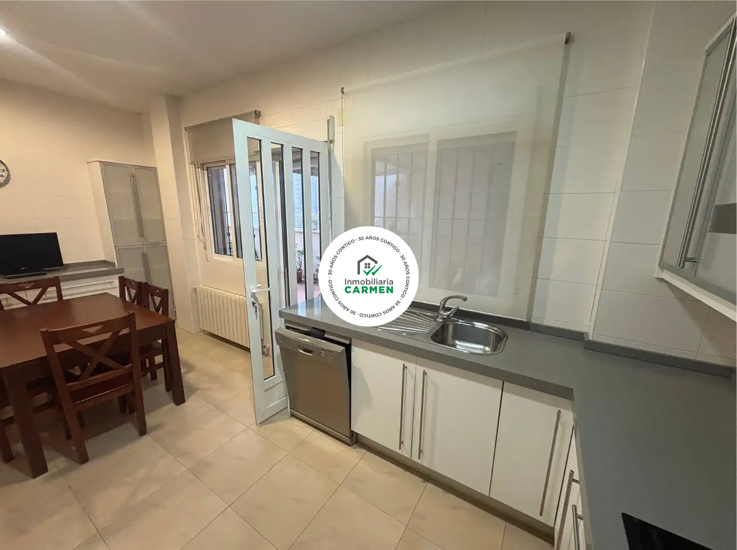 Cocina de Casa adosada en venta en Murcia con Aire acondicionado, Calefacción y Terraza