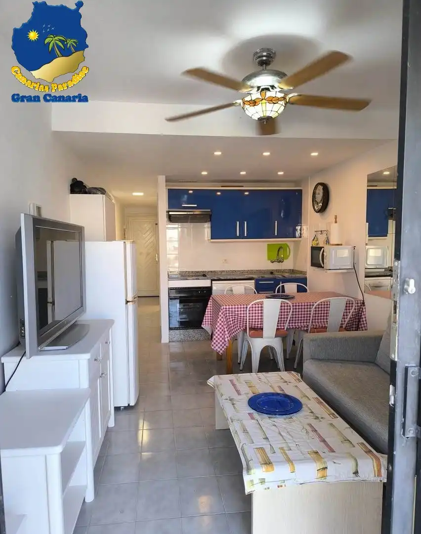 Cocina de Casa adosada en venta en Mogán con Jardín privado, Terraza y Amueblado